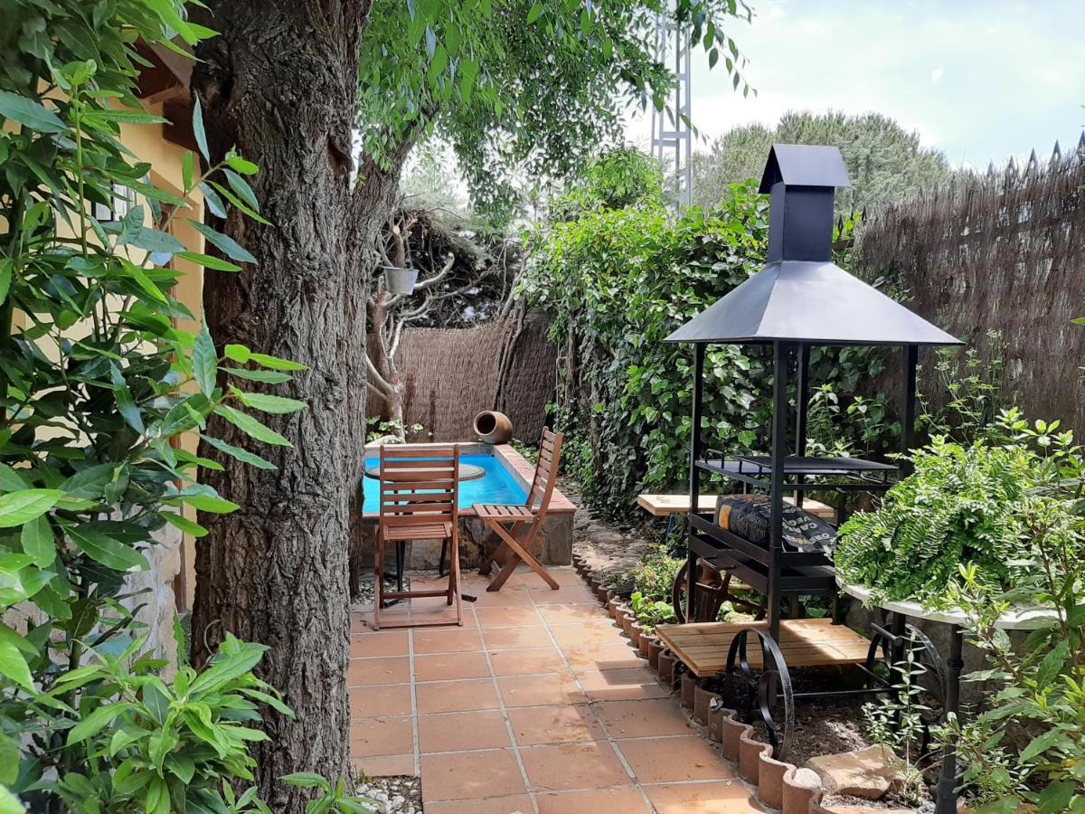 Acogedora Casa Rural En La Sierra De Madrid 马塔埃尔皮诺 外观 照片
